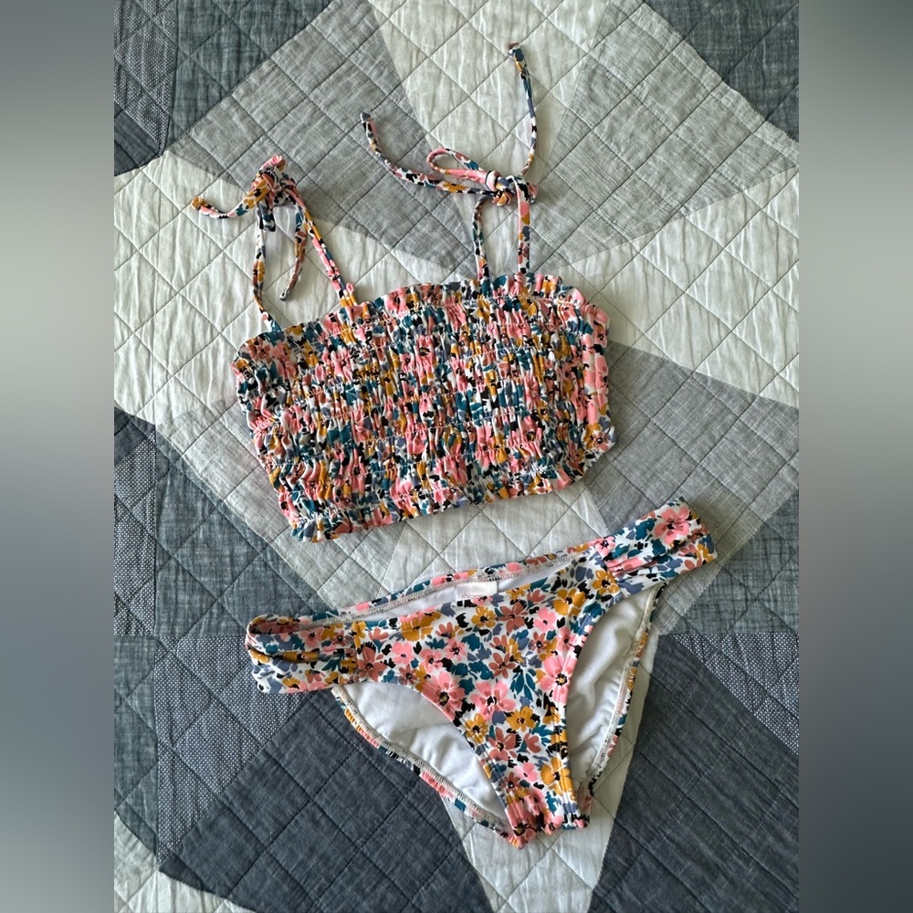 Xhilaration Floral Bikini Bottom